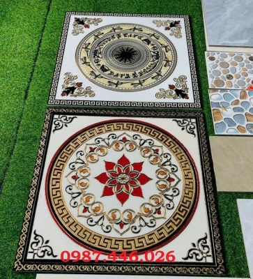 Gạch thảm hoa văn cầu thang, chiếu nghỉ