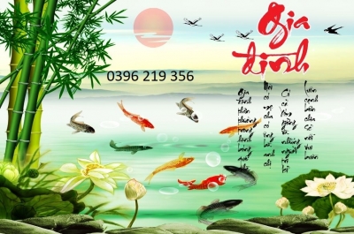 Tranh trang trí phòng khách-Tranh Cha Mẹ