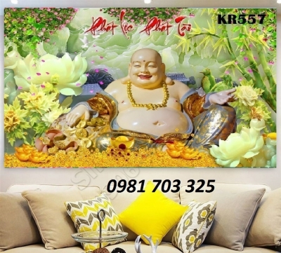 tranh phòng thờ, gạch tranh Phật giáo