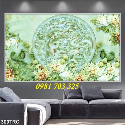 Tranh rồng- tranh gạch phong thủy