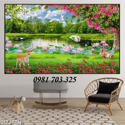 Tranh gạch 3D, tranh phong cảnh