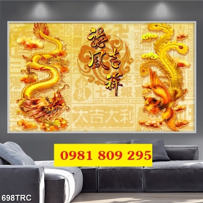 Gạch tranh rông 3d