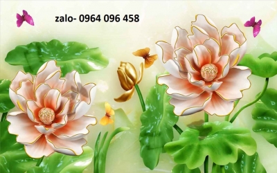 Tranh gạch 3d ốp tường phòng khách - MBC422