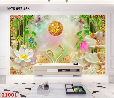 Tranh đẹp - tranh gạch 3D