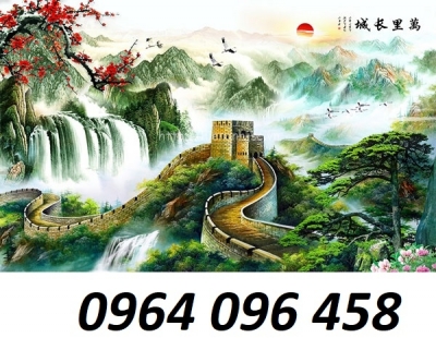 Tranh gạch 3d ốp tường vạn lý trường thành - MCV32