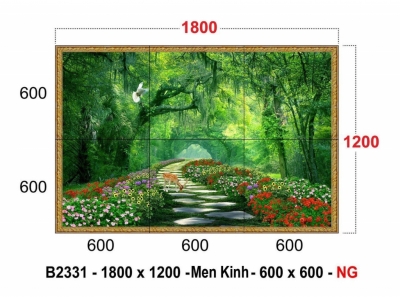 Gạch men dán phòng khách