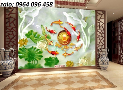 Tranh gạch 3d sứ ngọc NB654