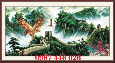 Tranh gạch men vạn lý trường thành H2733