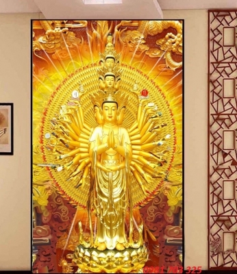 Tranh Phật- gạch tranh phòng thờ