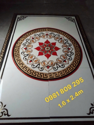 Thảm gạch cao cấp trang trí phòng khách JQ2211