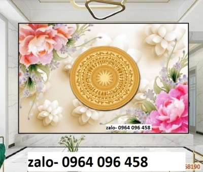 Tranh gạch 3d trống đồng - 23XDC