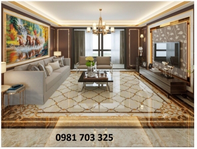 Thảm gạch men đá hoa 3d đẹp