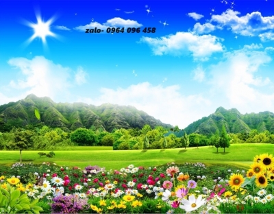 Tranh gạch 3d phong cảnh thiên nhiên - DCB65