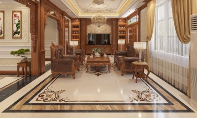 Sàn nhà đẹp - gạch sàn 3D