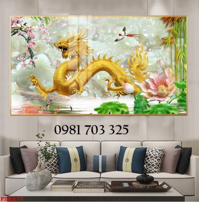 Tranh rồng, gạch tranh phong thủy