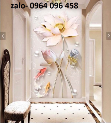 Tranh gạch 3d ốp tường hành lang - sảnh - 124CX