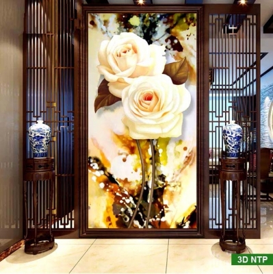 Tranh gạch 3d ốp tường cầu thang - 488CV