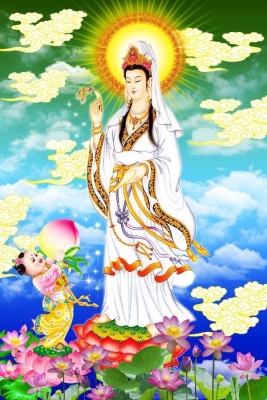 Gạch tranh phong thủy-Tranh Đức Phật