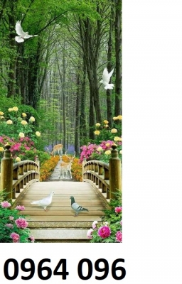 tranh gạch 3d phong thủy mệnh hỏa - KF33