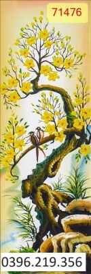 Tranh tứ quý treo tường