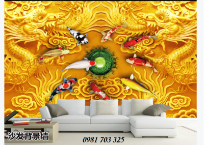 Tranh gạch 3D phong thủy