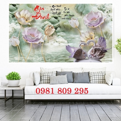 Gạch 3d hoa sứ ngọc GP333