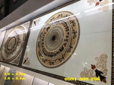 Thảm gạch , gạch thảm khắc kim