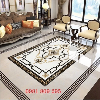 Gạch thảm trang trí cho phòng khách