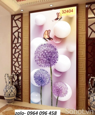 Tranh gạch 3d ốp tường phòng khách - hành lang - SJK90