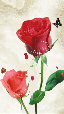 Tranh gạch hoa hồng 3d - 8322SC