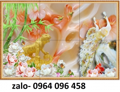 Tranh gạch 3d tranh sứ ngọc - NXC43