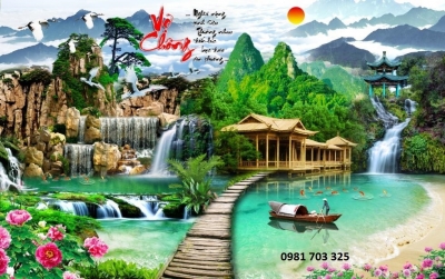 Tranh gạch 3D- gạch tranh trang trí