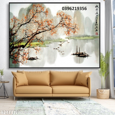 Tranh gạch 3D phong thủy trang trí