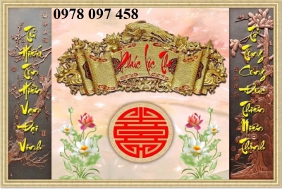 Gạch tranh 3D - tranh phòng thờ
