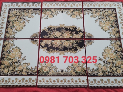 Thảm gạch phòng khách gia đình cao cấp