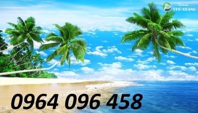 Tranh gạch 3d dán tường phong cảnh biển - 6MNB5