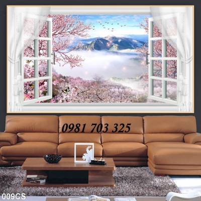tranh gạch 3D đẹp trang trí phòng
