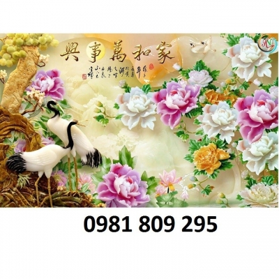 Gạch 3D - tranh gạch phong thủy