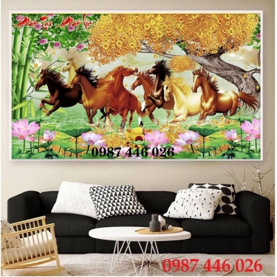 Gạch tranh mã đáo thành công HP772
