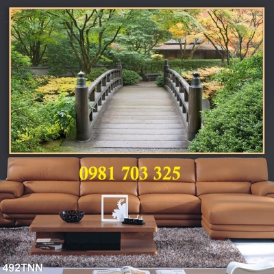 Tranh gạch phong cảnh ốp t