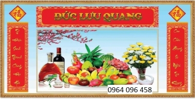 Tranh gạch 3d phong thủy phòng thờ - SX52