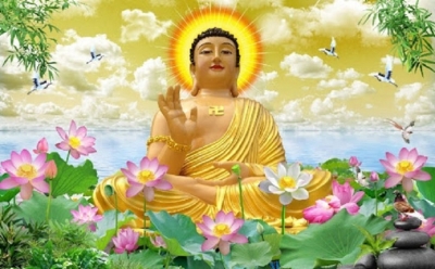 Tranh gạch 3d phật - FAZ11