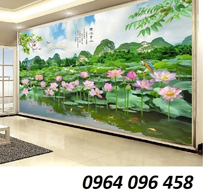 Tranh gạch 3d phong cảnh đẹp - GBNN84