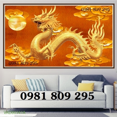 Gạch tranh rồng phụng JH654