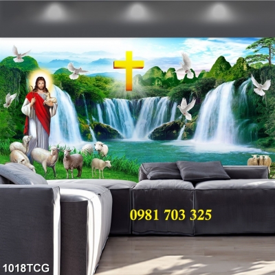 Gạch tranh công giáo 3D đẹp