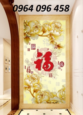 Tranh gạch 3d chữ phúc - 4322XP