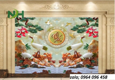 Tranh gạch phòng thờ 3d - GDV74