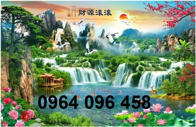 Tranh gạch 3d phong cảnh đồng quê - CNBB04