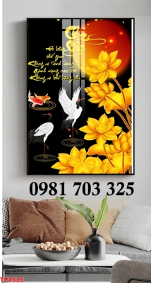 Gạch tranh thư pháp 3D ốp tường