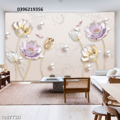 Tranh gạch đẹp 3D treo tường